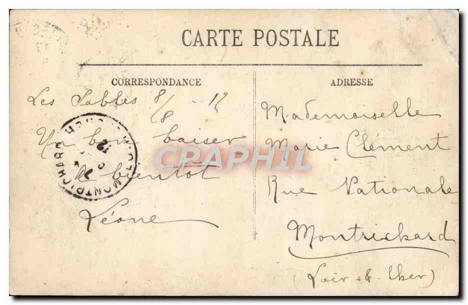 Les Sables-d'Olonne — Les Marais Salants — LL. — Verso