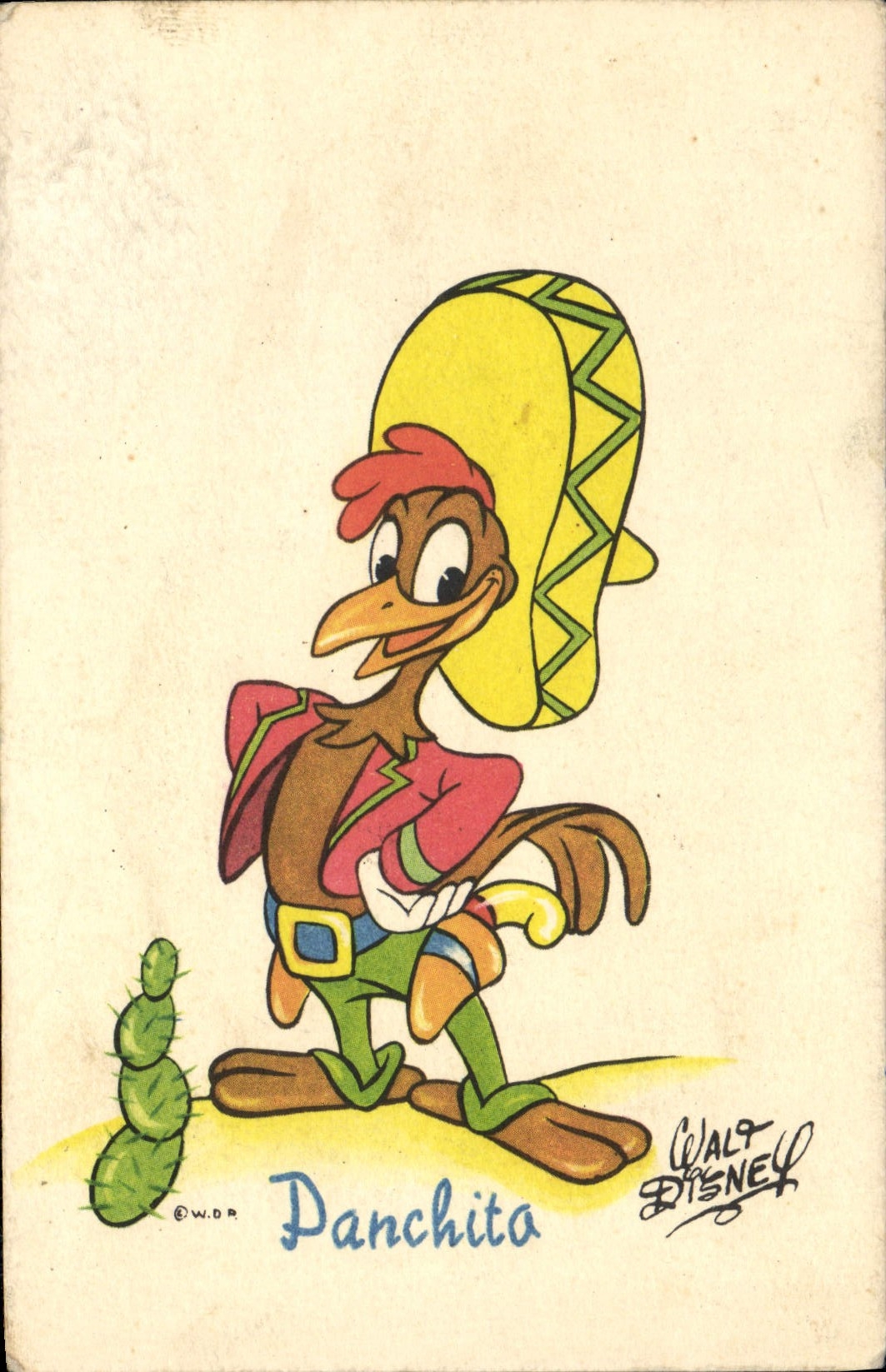 CPA Panchita Walt Disney 