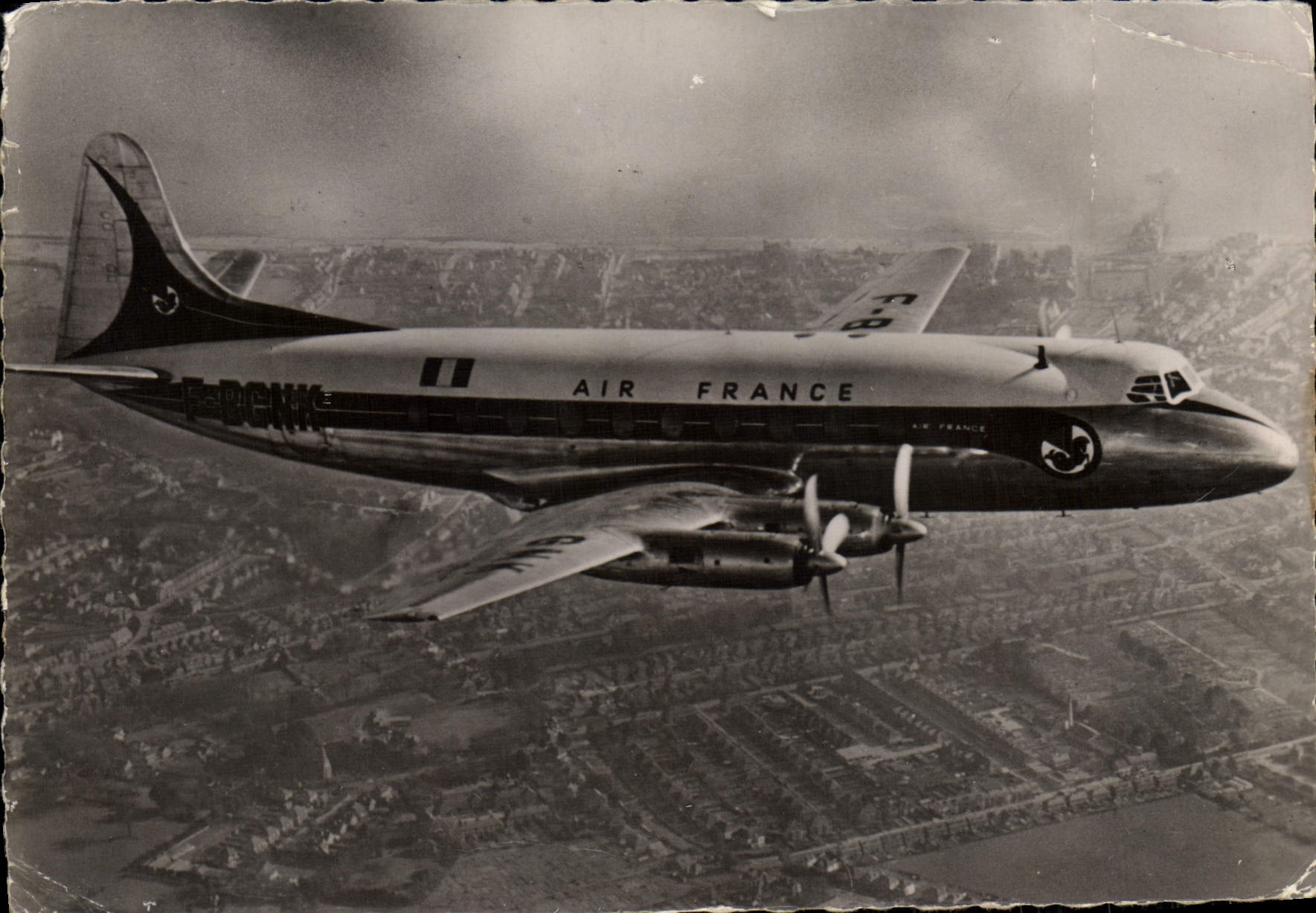 CPM Aviation Avion Viscount Air France 