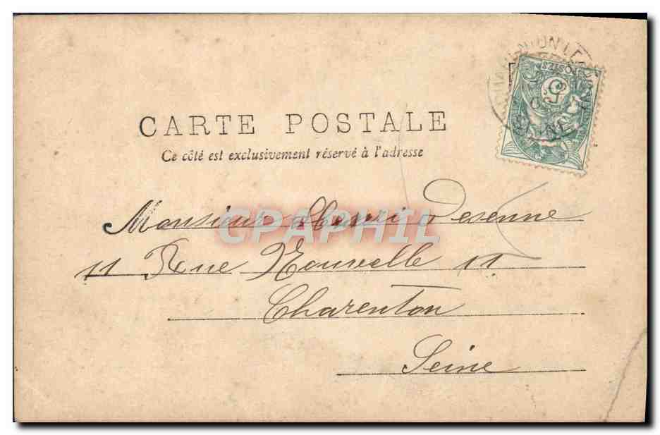 CPA Saute La Crepe Chef  — Verso
