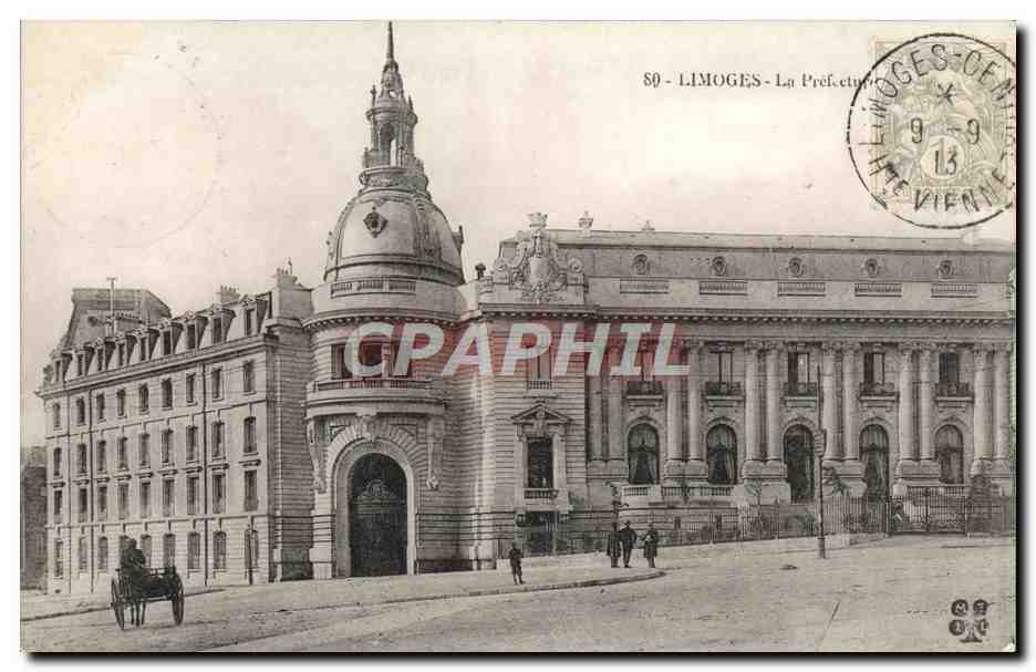 CPA Limoges La Prefecture