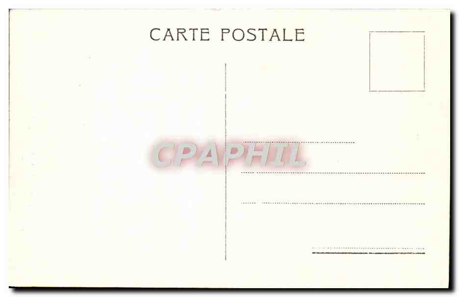 CPA Les Trois Ponts De Trefien Pres Salvan  — Rückseite