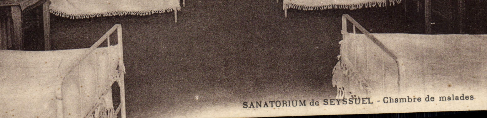 CPA Sanatorium De Seyssuel Chambre De Malades
