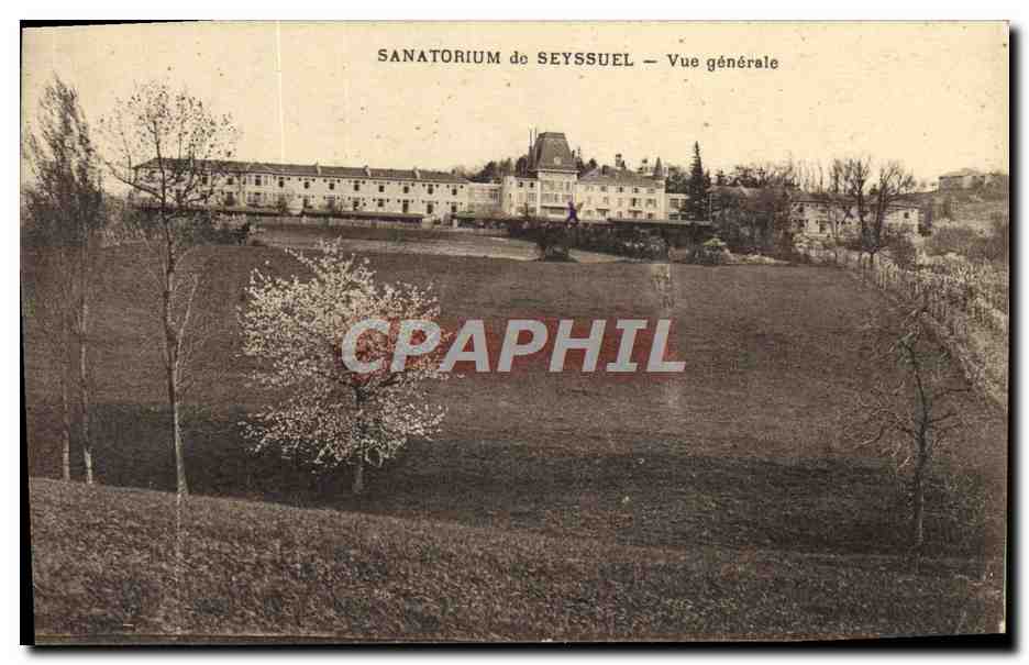 CPA Sanatorium De Seyssuel Vue Generale