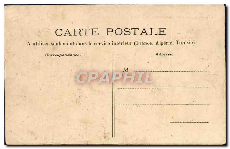 CPA Legende De Saint Saulge L'Herbe Du Clocher Folklore — Verso