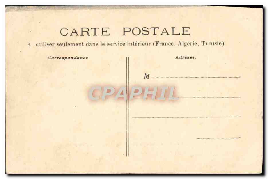CPA Legende De Saint Saulge Le Pompier Vache  — Rückseite
