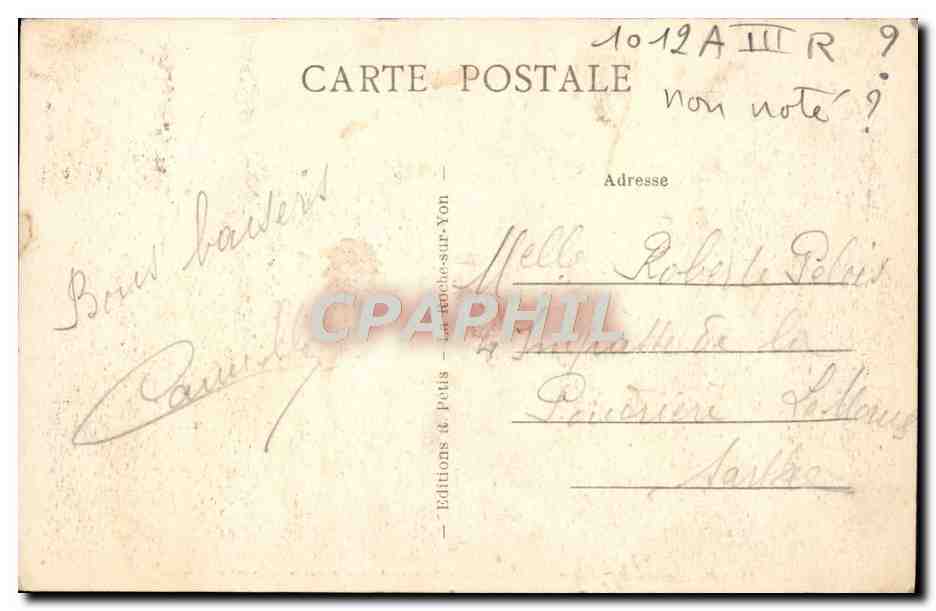 Les Sables-d'Olonne — Violent coup de mer venant frapper la grande Jetée — Négus, n°88 — Reverso