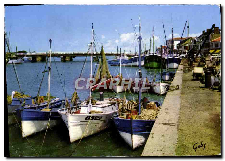 Saint-Gilles-sur-Vie — Le Port et le Pont — Gaby