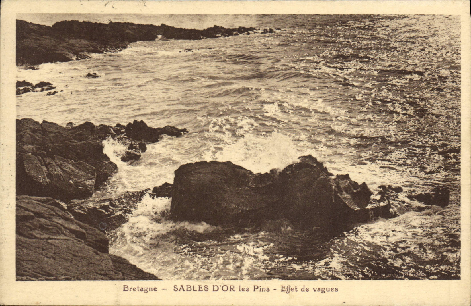 Sables d'Or les Pins — Effet de vagues — Bretagne