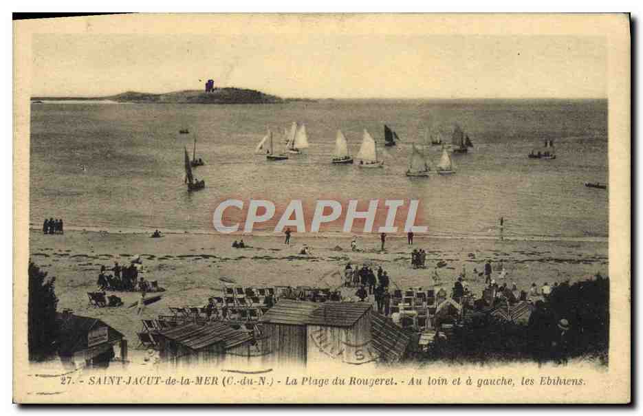 Saint-Jacut-de-la-Mer (C.-du-N.) — La Plage du Rougeret — Éditeur Briller, n°27
