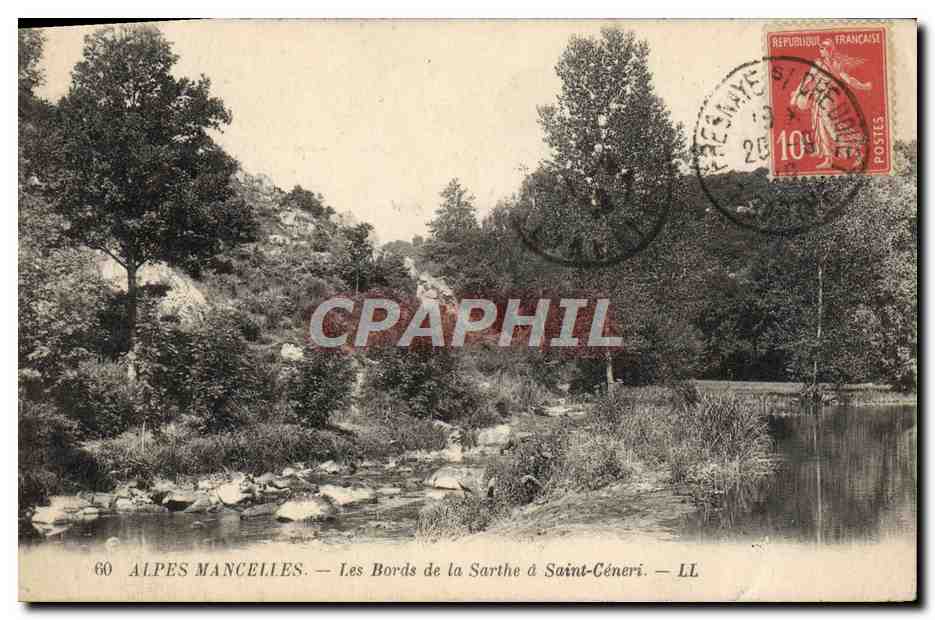 Les Bords de la Sarthe à Saint-Céneri — ALPES MANCELLES — LL