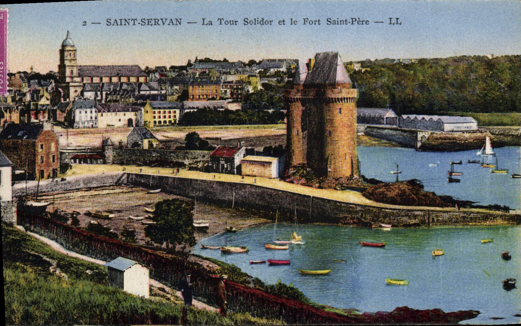 Saint-Servan — La Tour Solidor et le Fort Saint-Père — LL