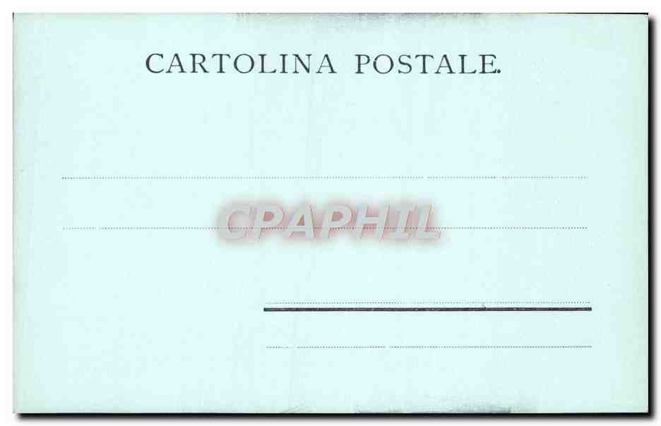 CPA Mercanzia Ricordo Di Bologna — Rückseite