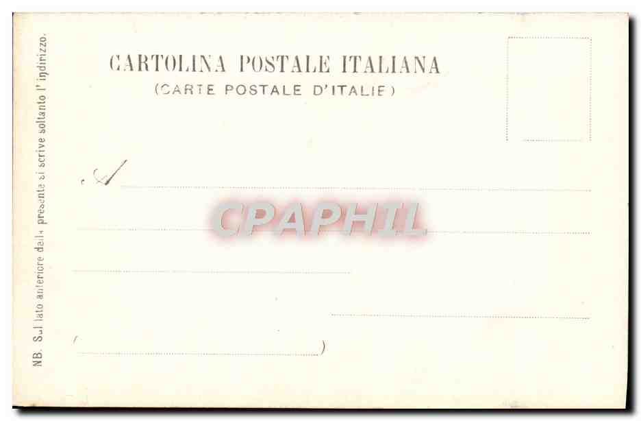 CPA Firenze Monumento a Dante Alighien Chiesa di S Croce — Verso