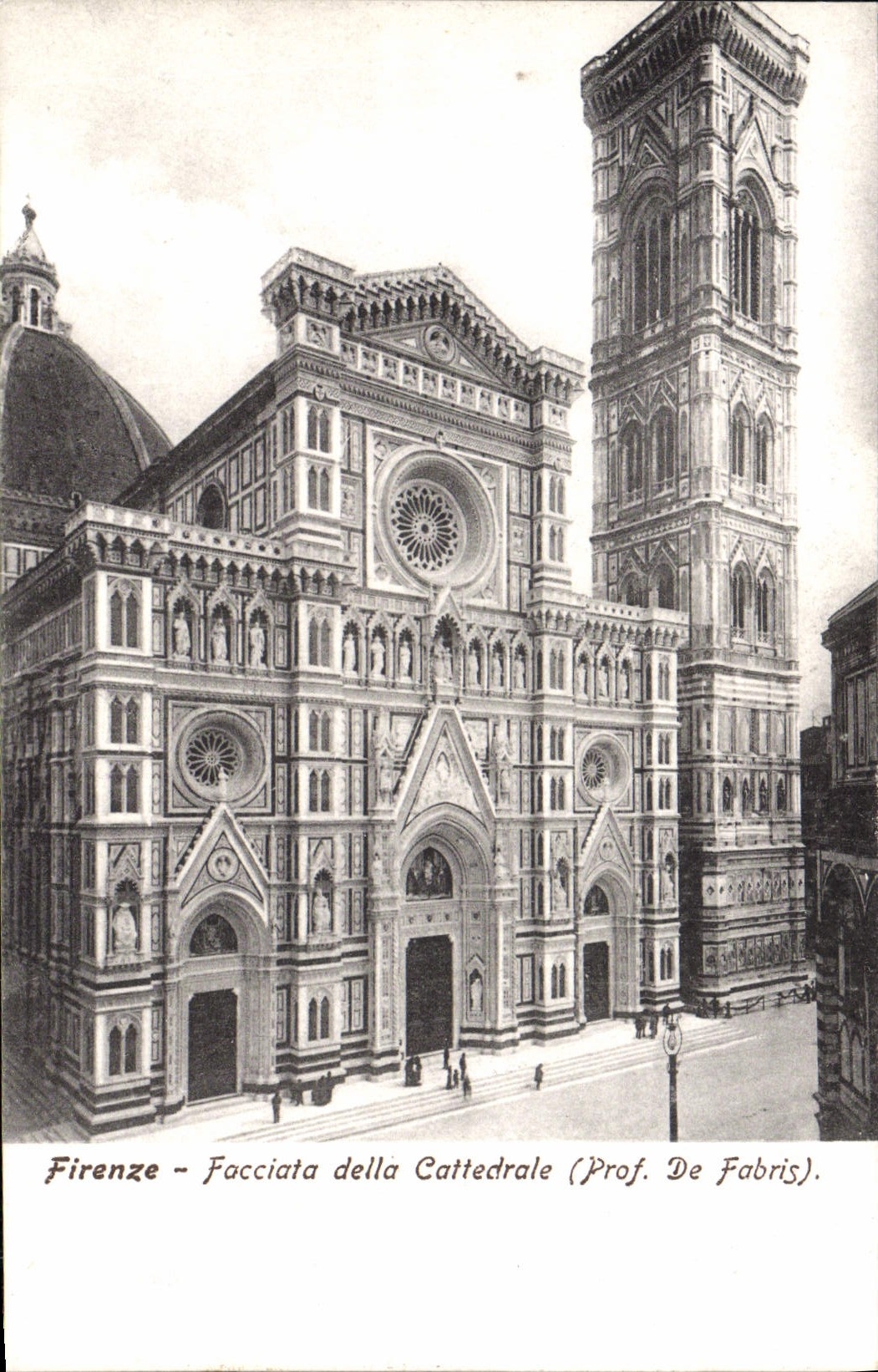 CPA Firenze Facciata Della Cattedrale