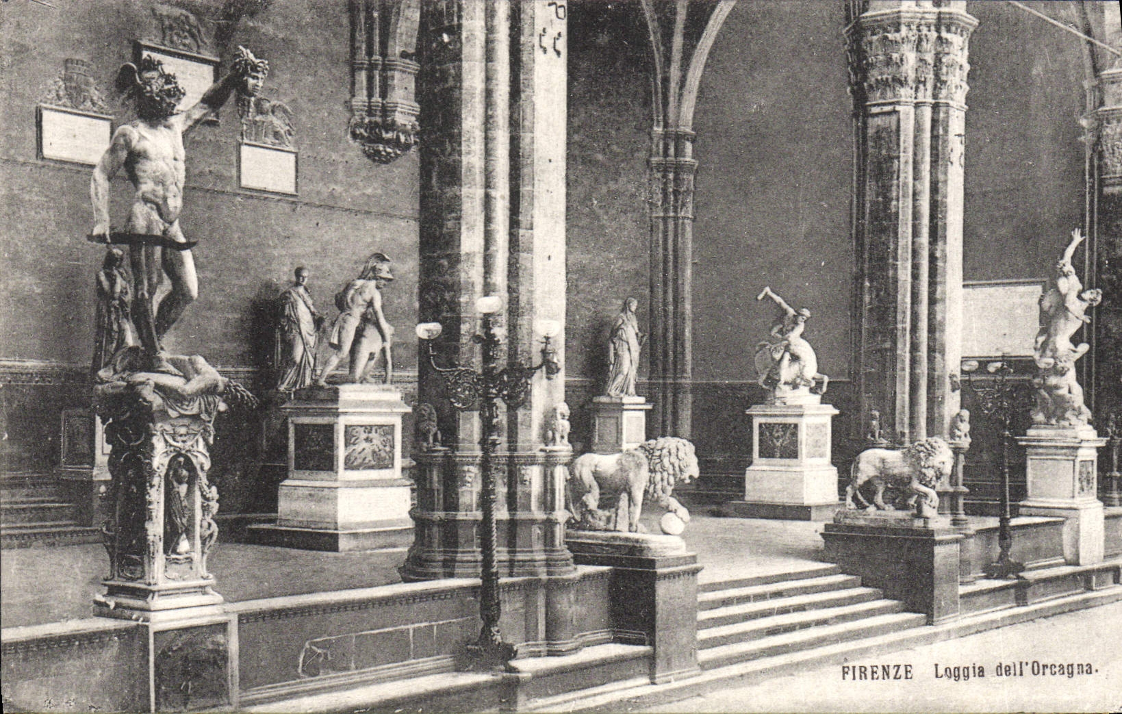 CPA Firenze Loggia Dell Orcagna