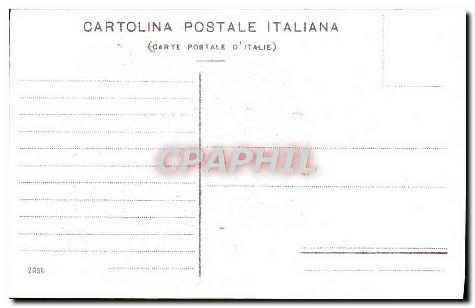 CPA Firenze Loggia Dell Orcagna — Verso