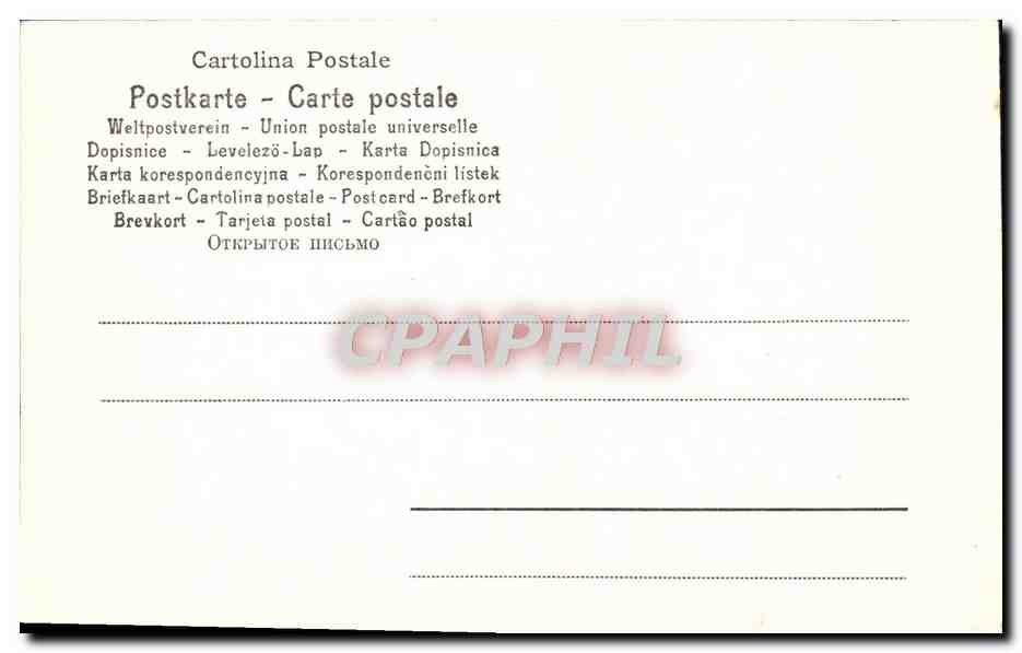 CPA Firenze Raffaello Sanzio Ritratto di Papa Giulio II — Rückseite