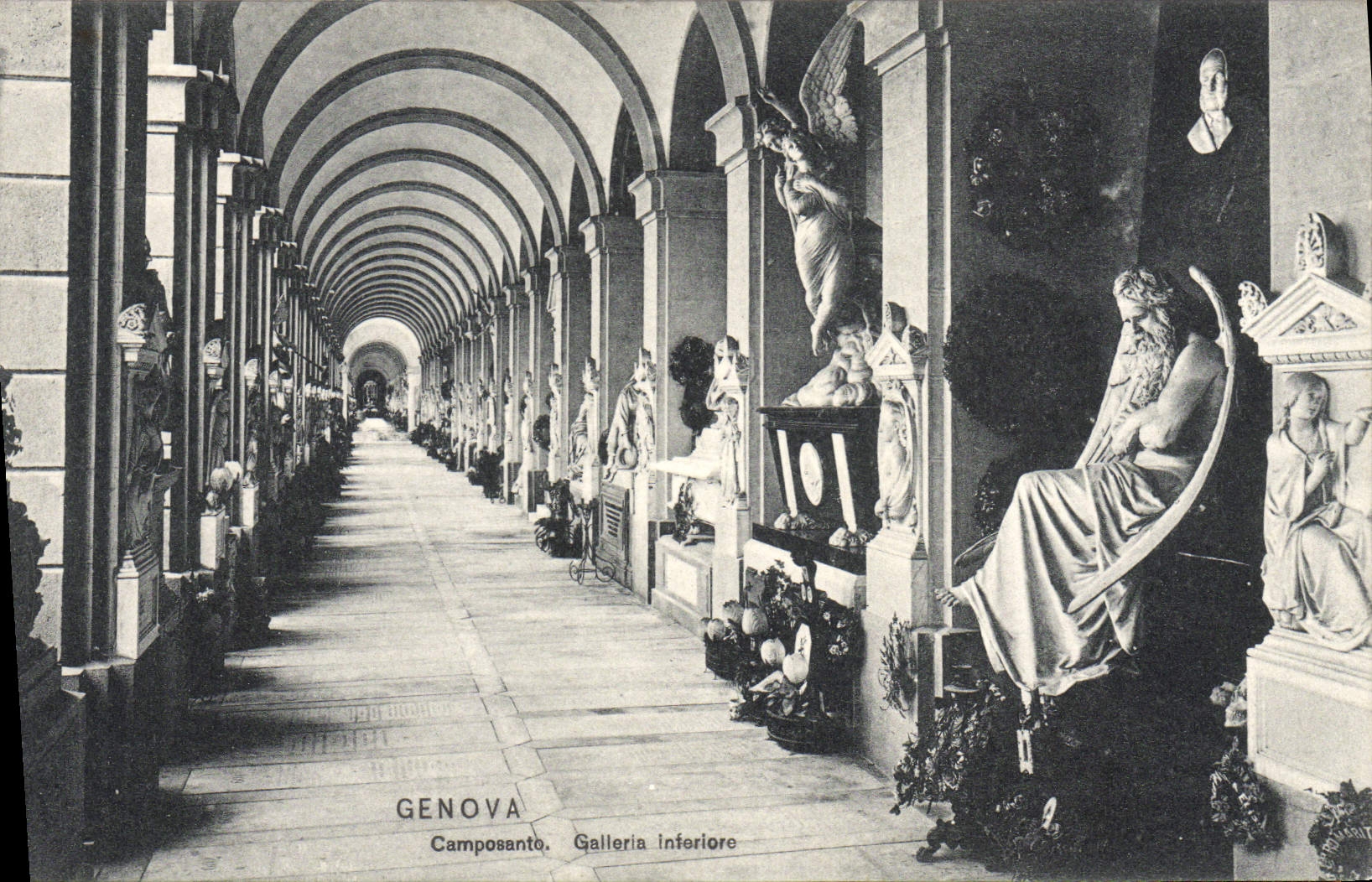 CPA Genova Campasanto Galleria inferiore