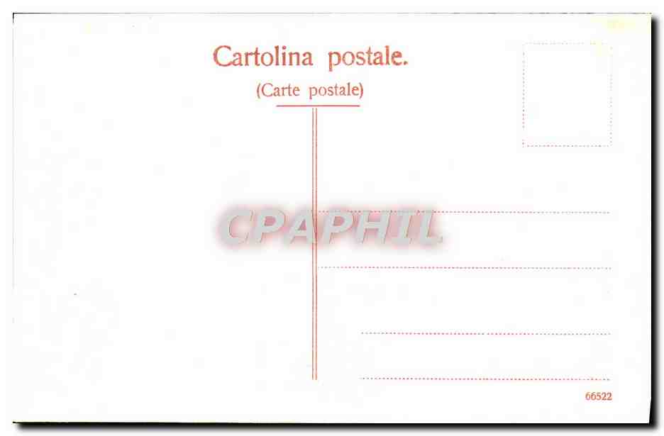 CPA Genova Un Saluto Da Villa Figari — Rückseite