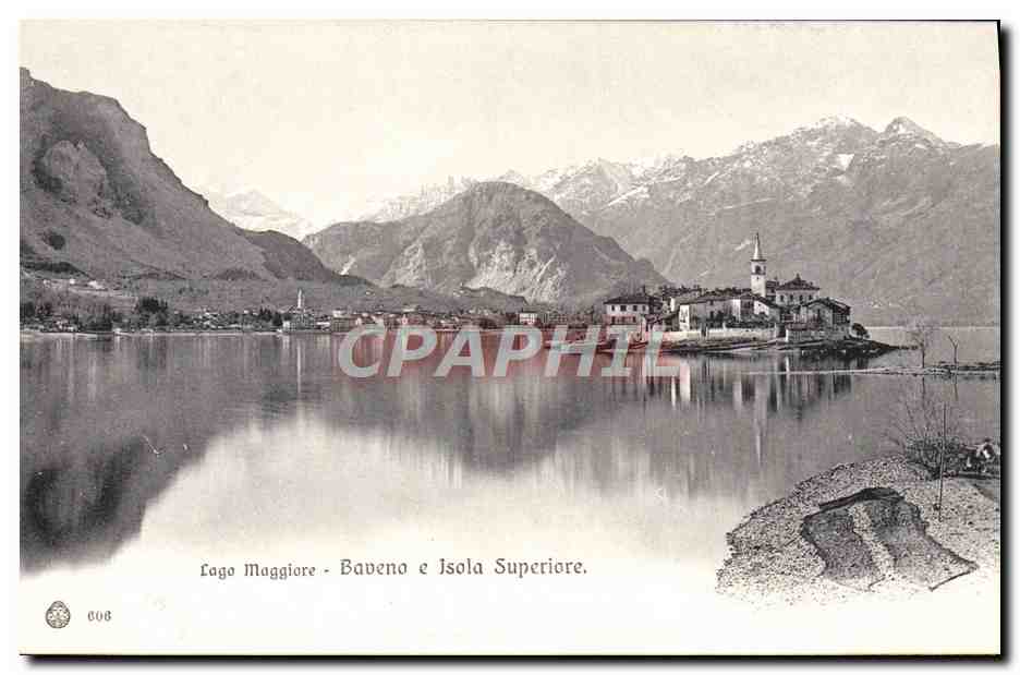 CPA Lago Maggiore Baveno e Isola Superiore