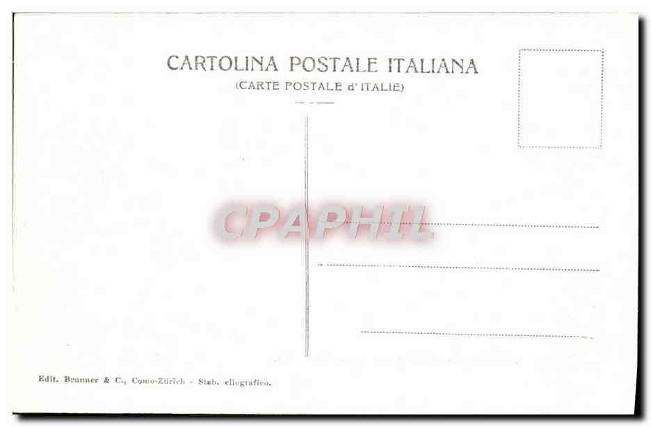 CPA Lago Maggiore Baveno e Isola Superiore — Rückseite