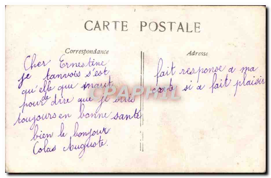 Couple amoureux sous la lune — Éditeur Éliot, n° 7514 — Verso