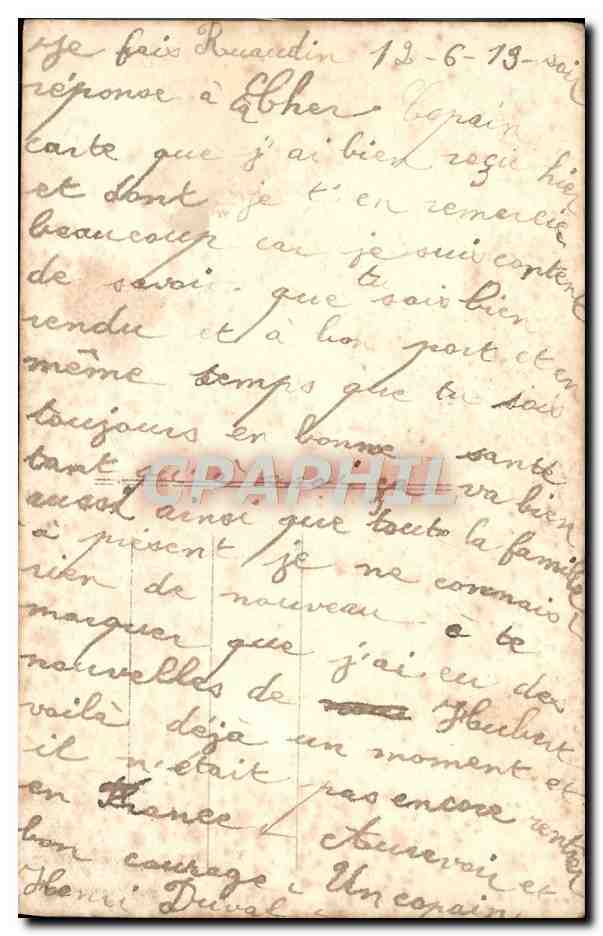 CPA Fantaisie Femme Ange  — Rückseite