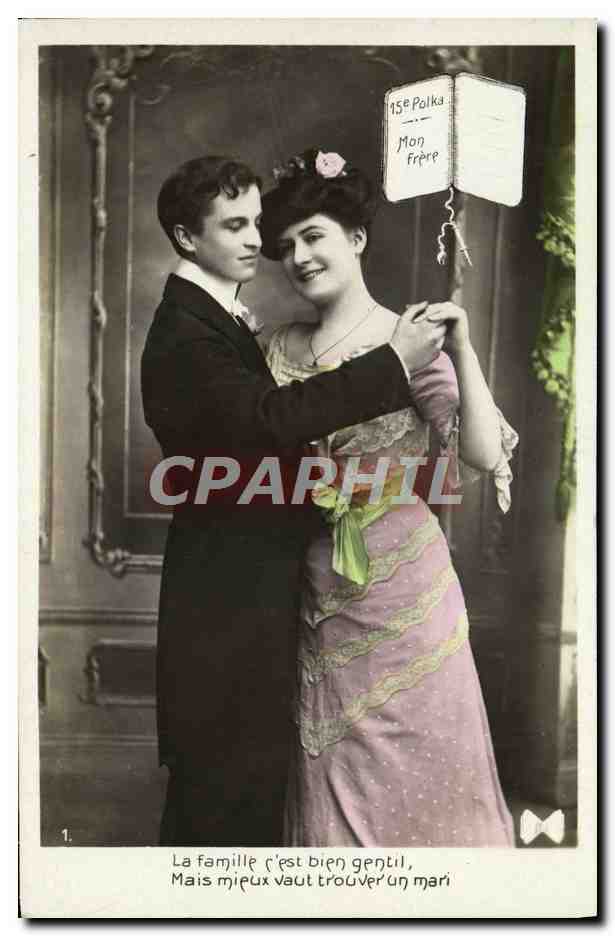 CPA Fantaisie Femme 