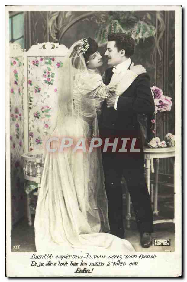 Nouveau mariage — Bientôt espérons-le, vous serez mon épouse — éditeur BAP, n° 111