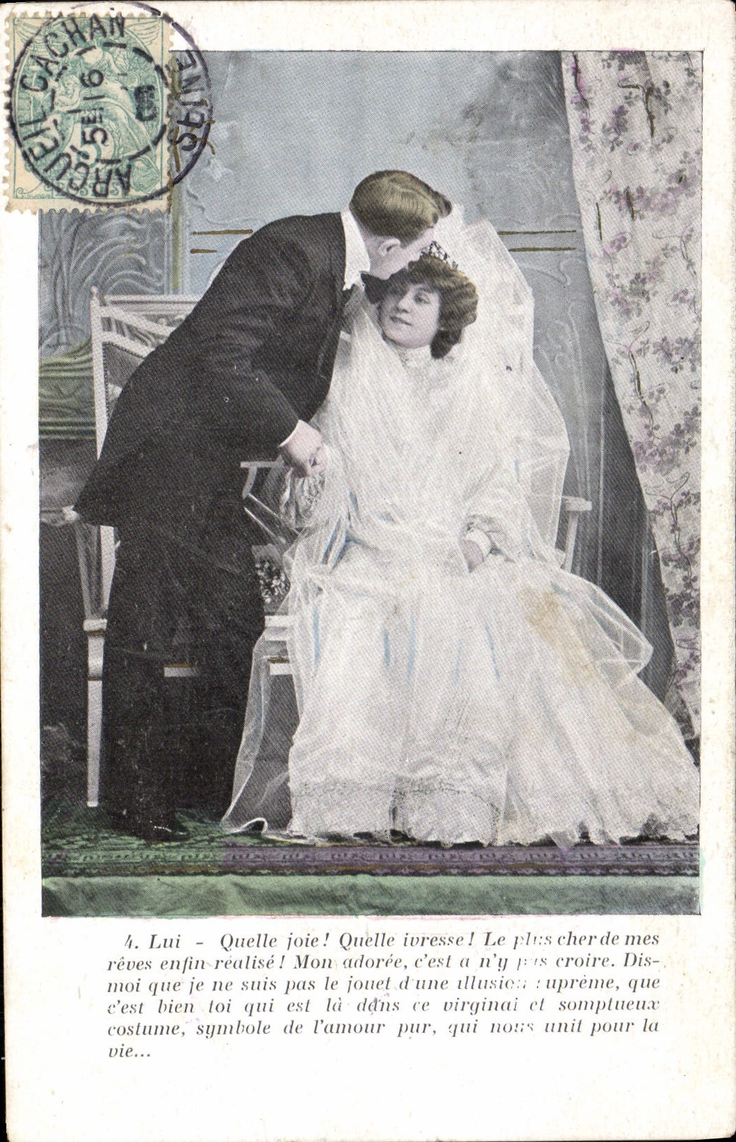 Nouveau couple en costume de mariage — Arguril Gachan — n°4