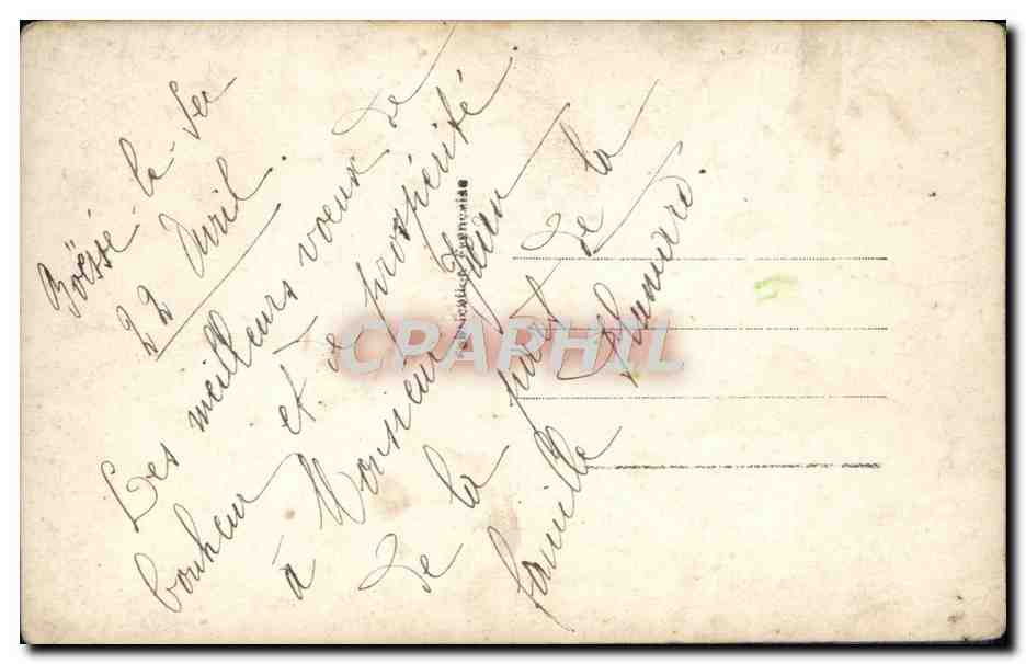CPA Fantaisie Femme Mariage  — Rückseite