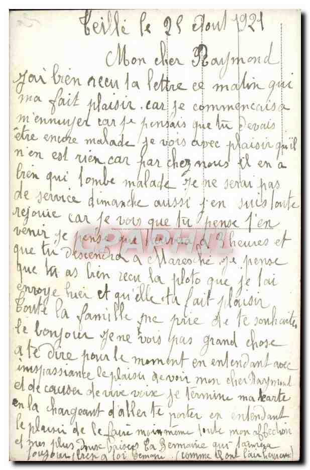 CPA Fantaisie Femme Mariage  — Verso