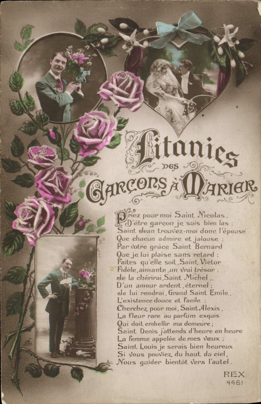 Litanies des Garçons à Marier — REX 4461