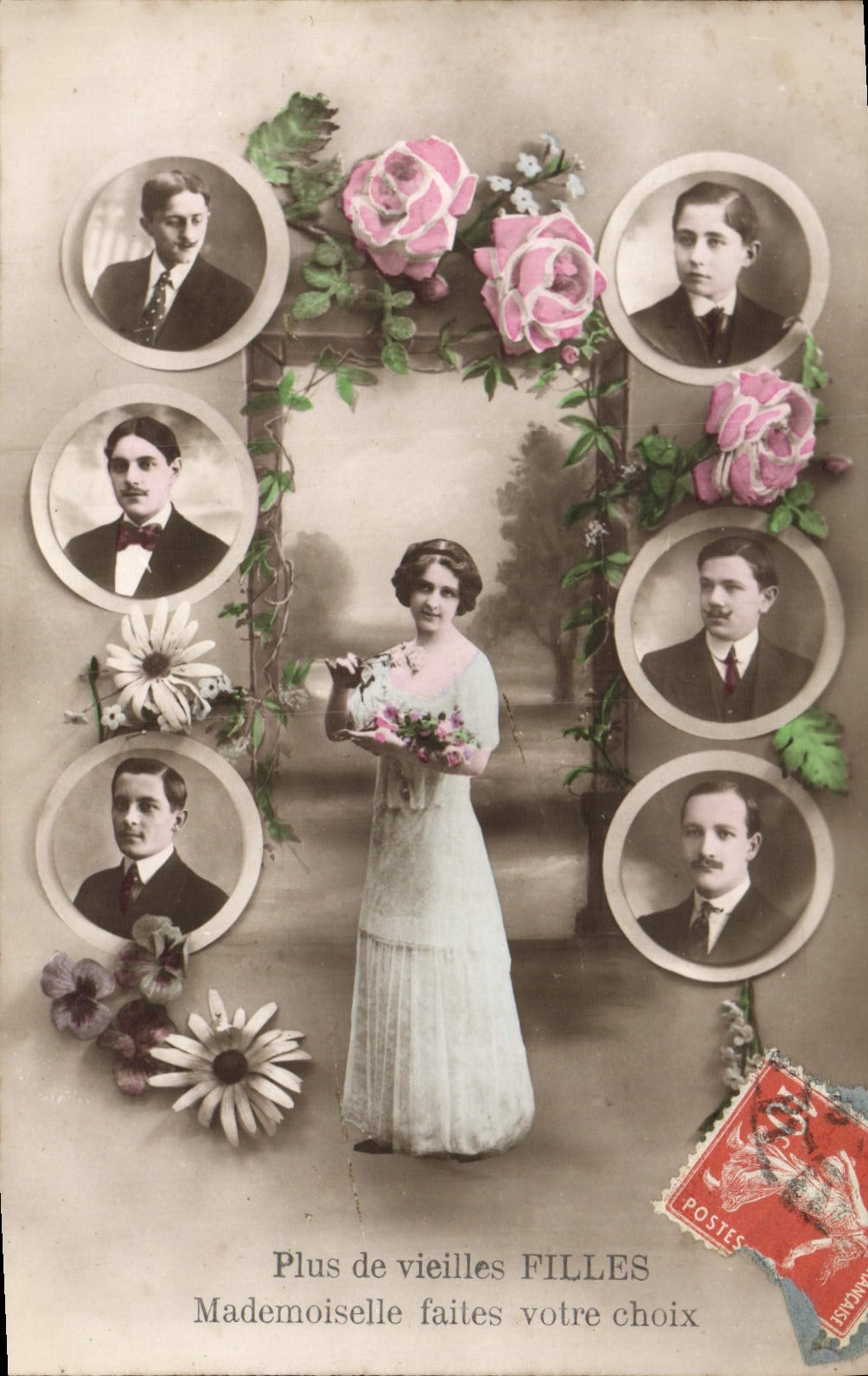 Mademoiselle — choix parmi les jeunes hommes — éditeur inconnu