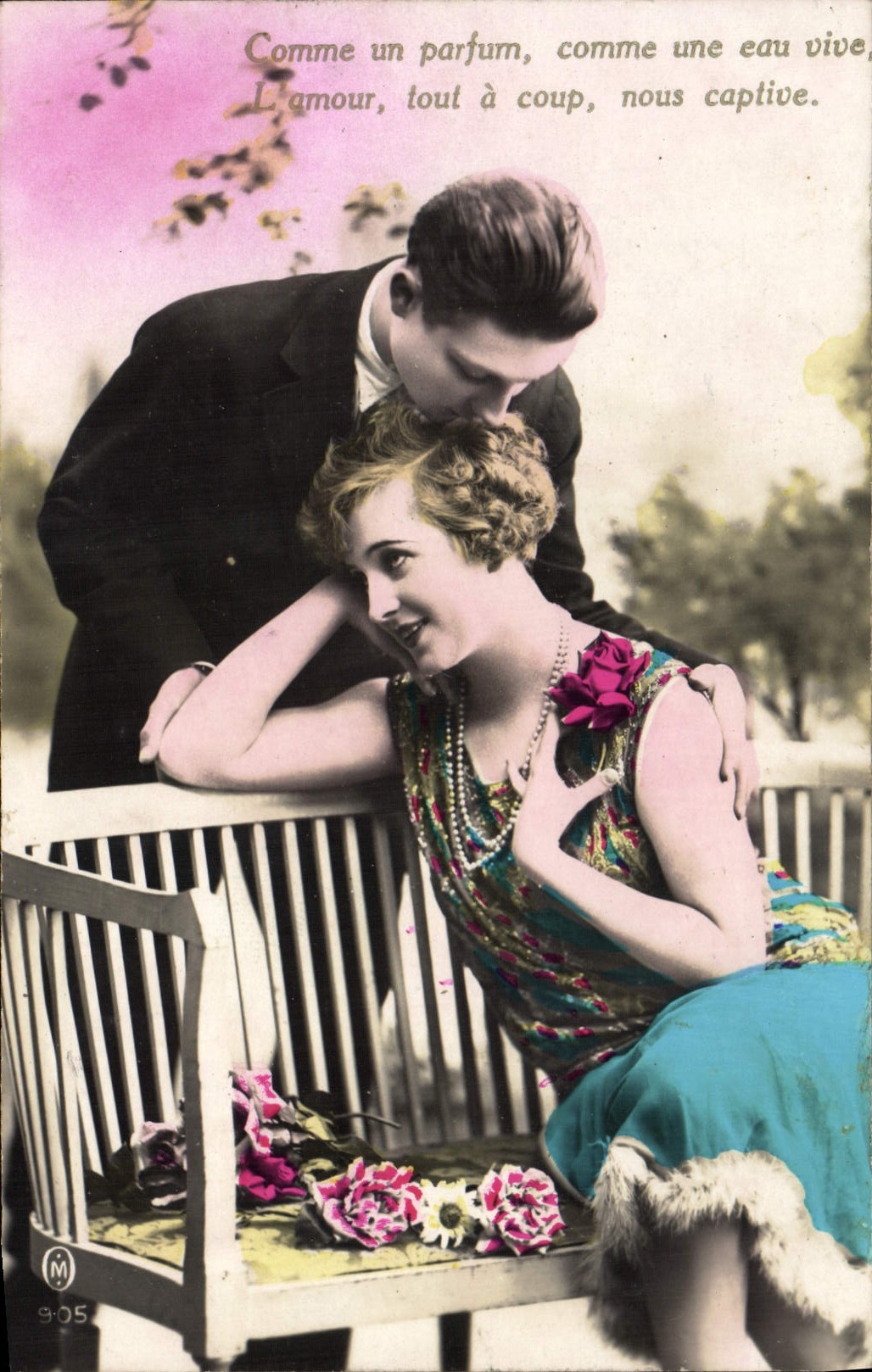 CPA Fantaisie Femme