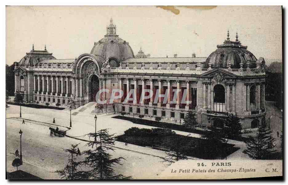 CPA Paris Le Petit Palais Des Champs Elysees