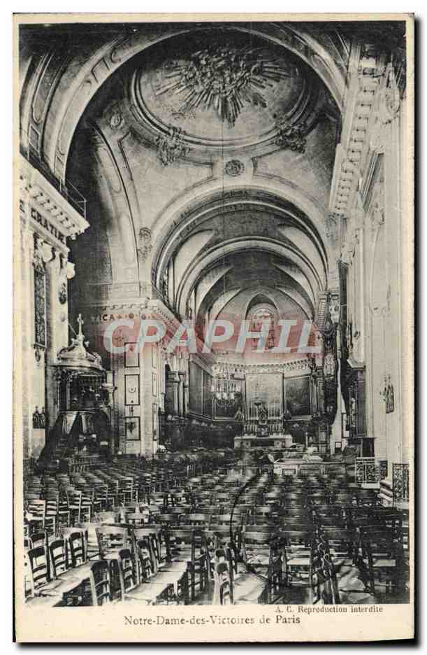 CPA Notre Dame Des Victoires Le Sanctuaire