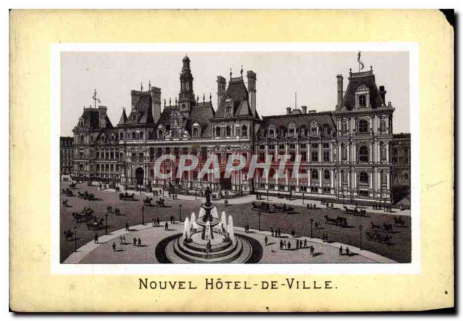 CPA Paris Nouvel Hotel De Ville