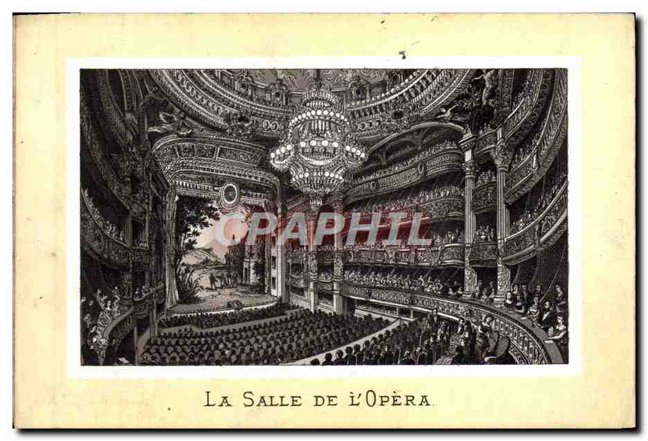 CPA Paris La Salle De L'Opera