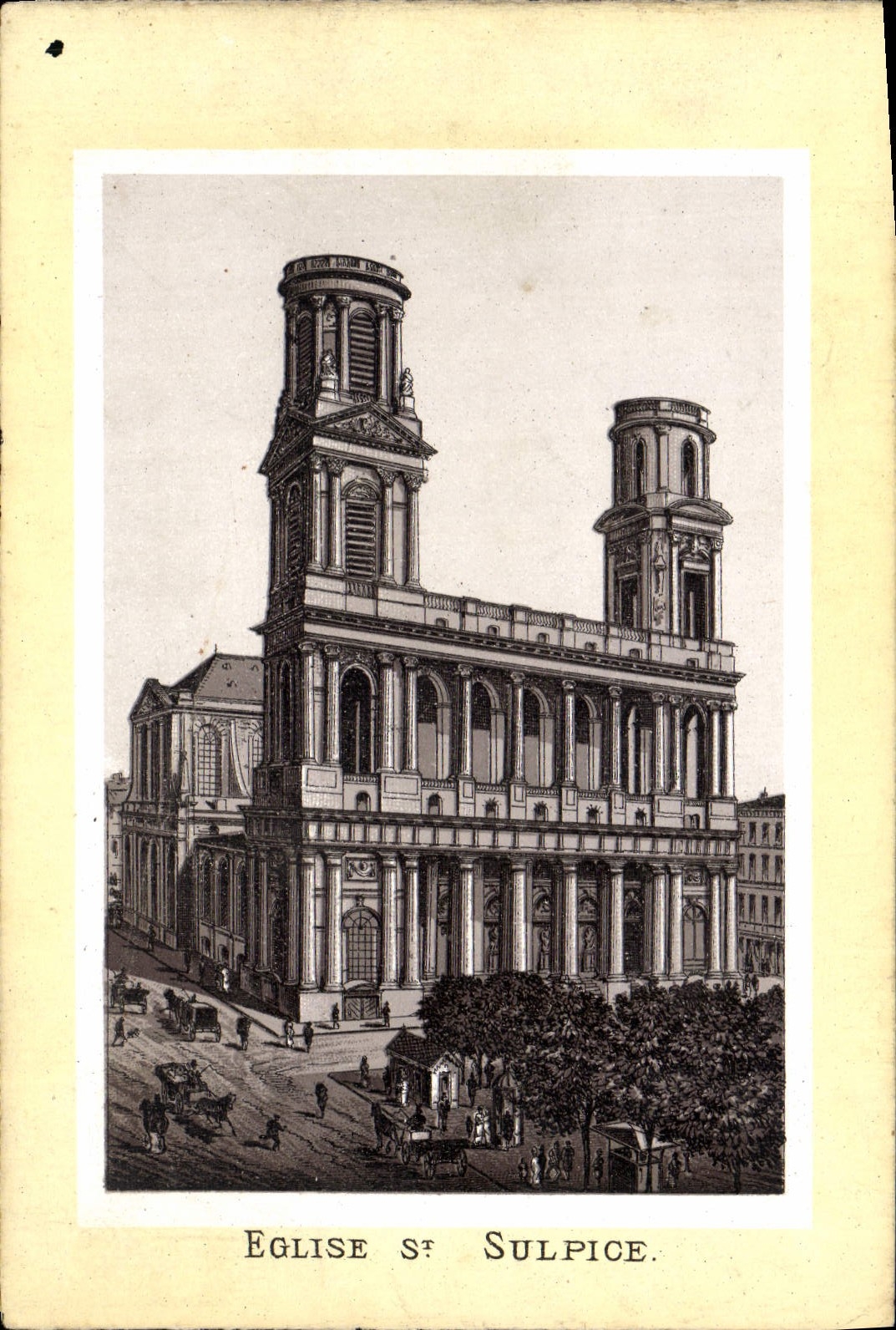 CPA Paris Eglise St Sulpice