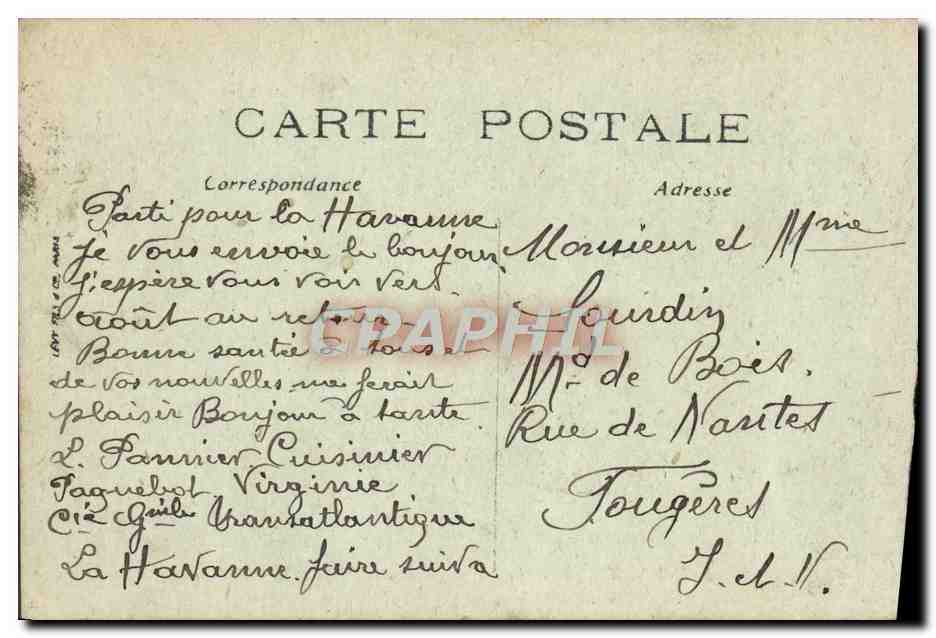 CPA Saint Nazaire La Nouvelle Entree du port et le pont tournant — Rückseite