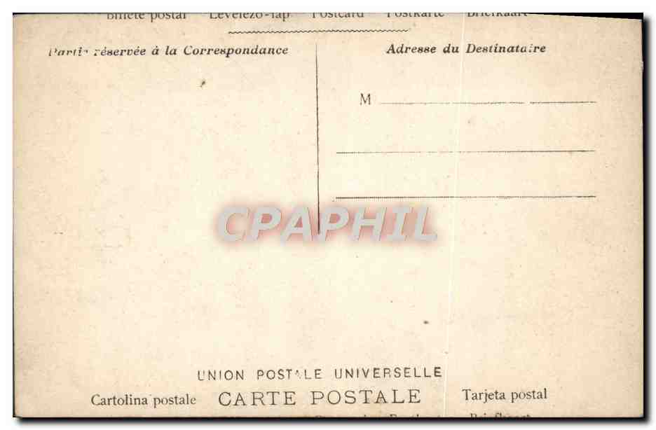 CPA Fantaisie Joyeux Noel — Rückseite