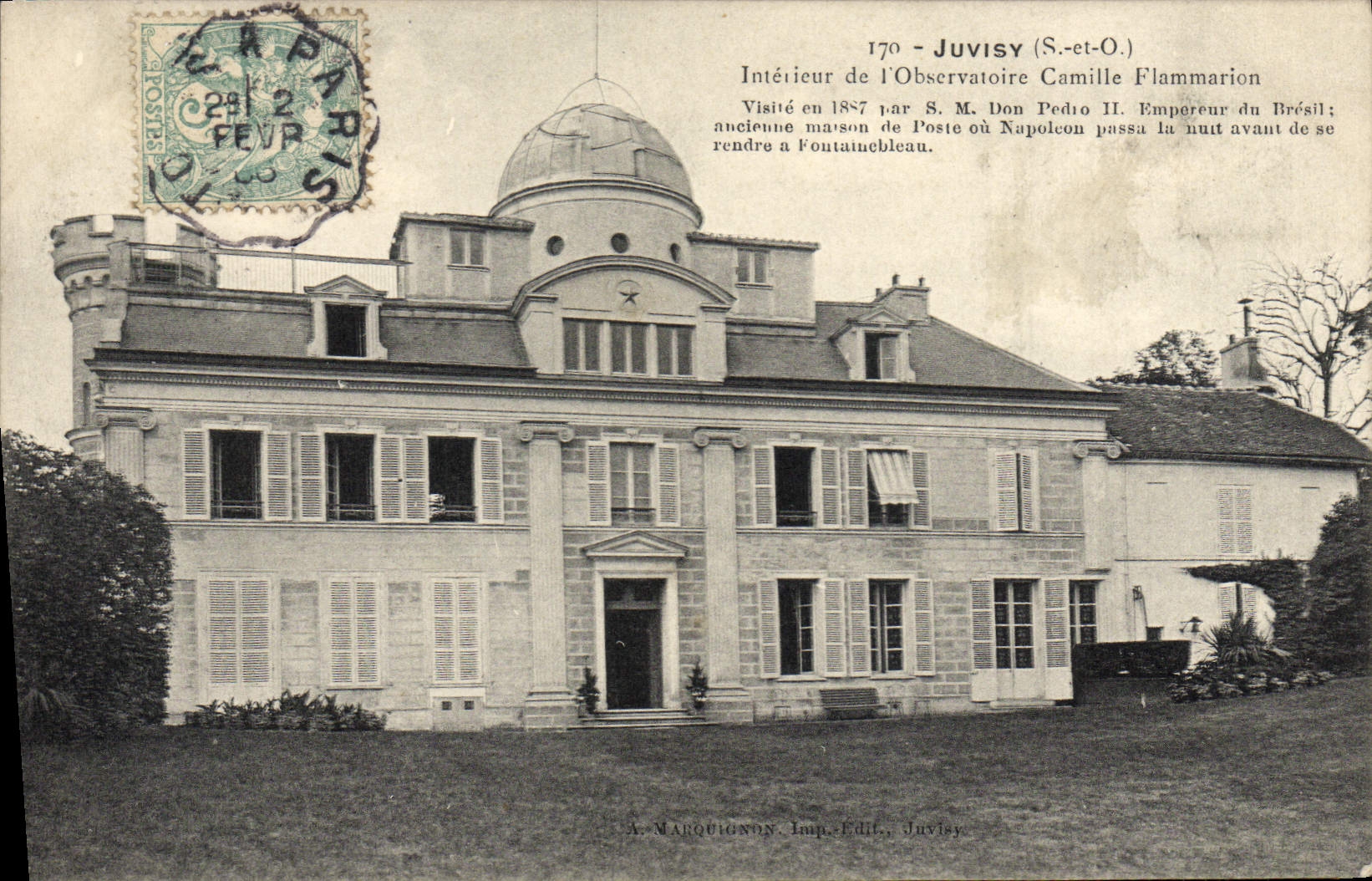 CPA Juvisy Interieur De I'Observatoire Camille Flammarion 