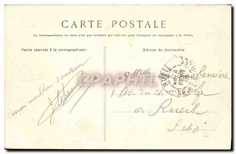 CPA Juvisy Interieur De I'Observatoire Camille Flammarion  — Back