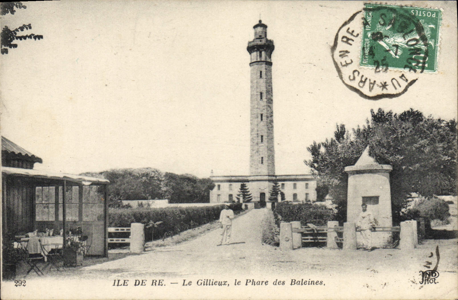 Ile de Ré — Le Gillieux, le Phare des Baleines — éditeur Jhot, n° 2992