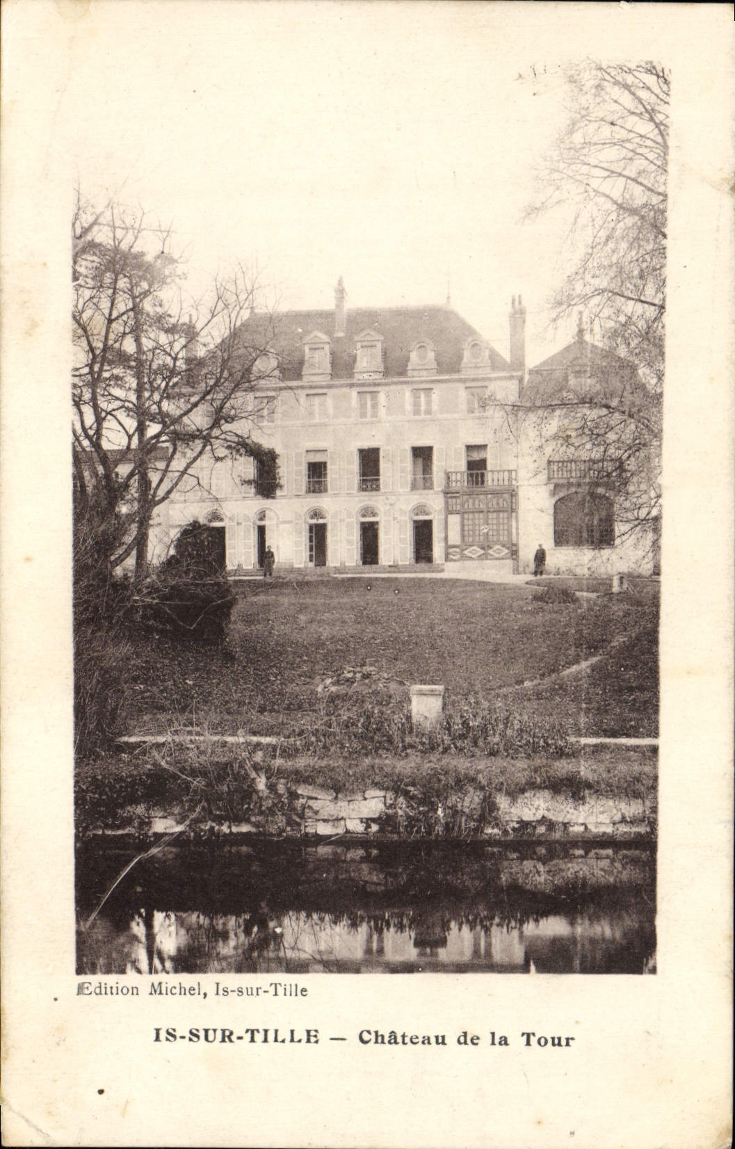 CPA Is Sur Tille Chateau De La Tour