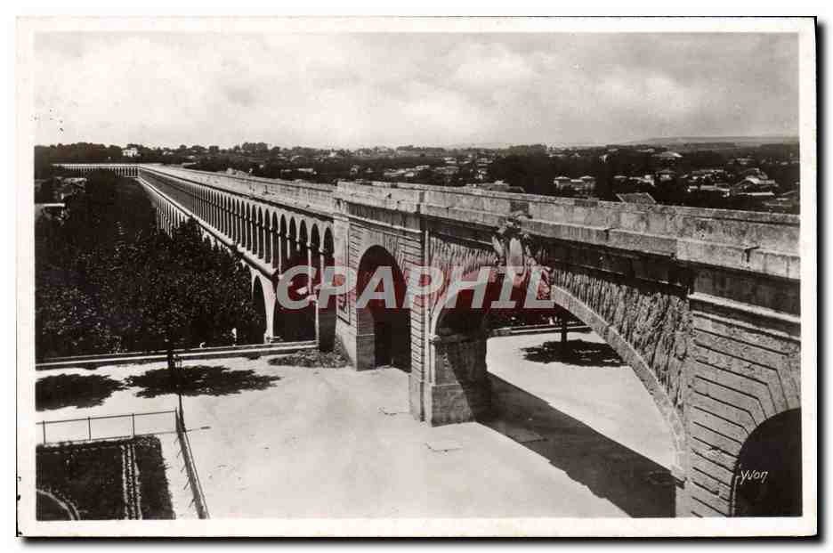 CPM La Douce France Montpellier L'Aqueduc Saint Clement