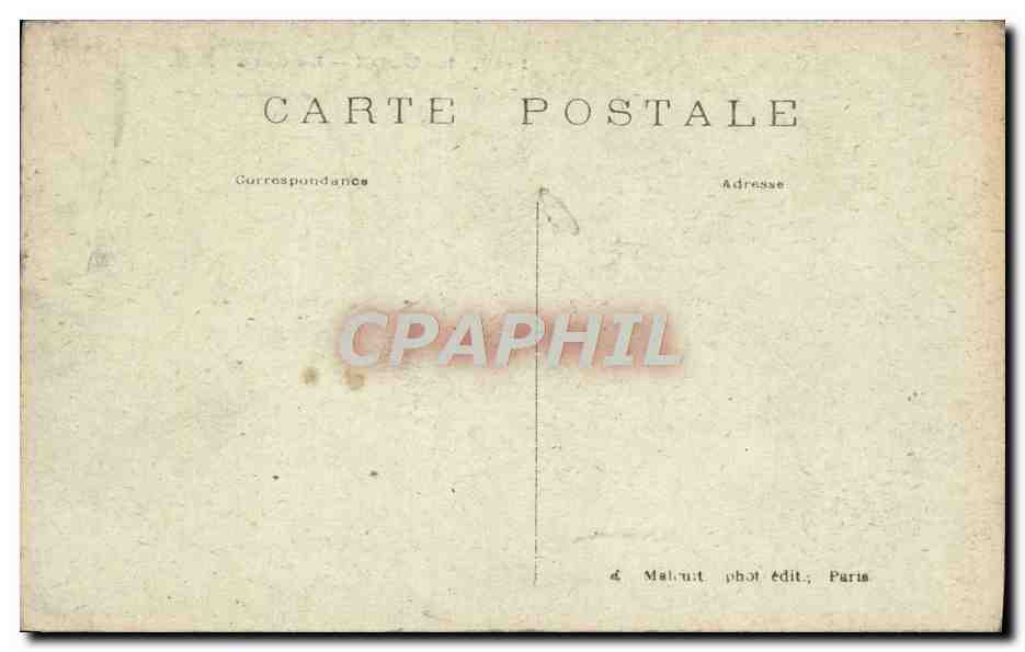 Meudon — La Gare — Éditeur E.M. — 1927 — Rückseite