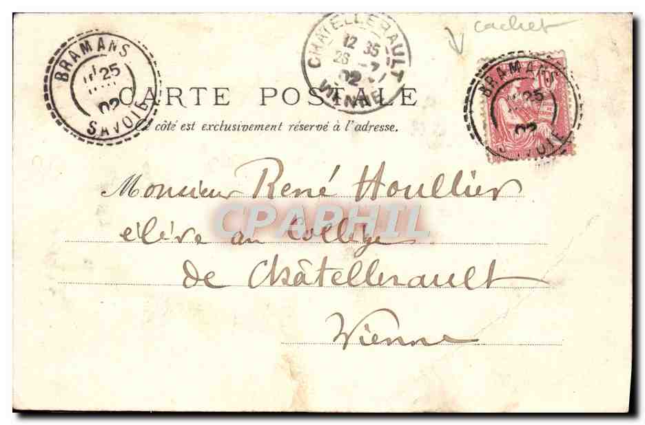 CPA Souvenir Des Alpes Haute Maurienne Forts de l'Esseillon et dent parachee Cachet Bramans — Reverso